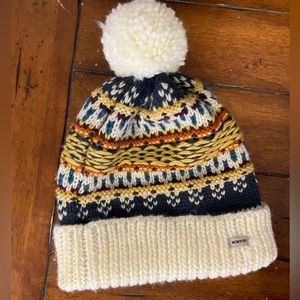 Womens Burton Pom Pom Beanie